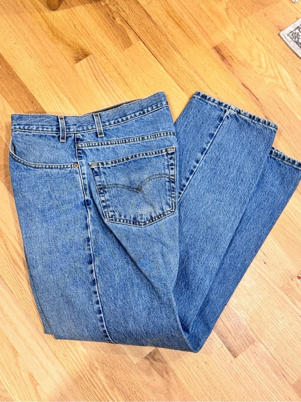 VTG Levi's Light Blue Straight-Leg Jeans W38 / L32